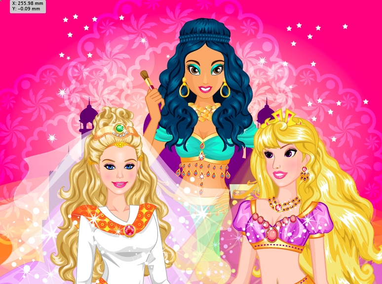 Online game Disney Princess Arabian Wedding