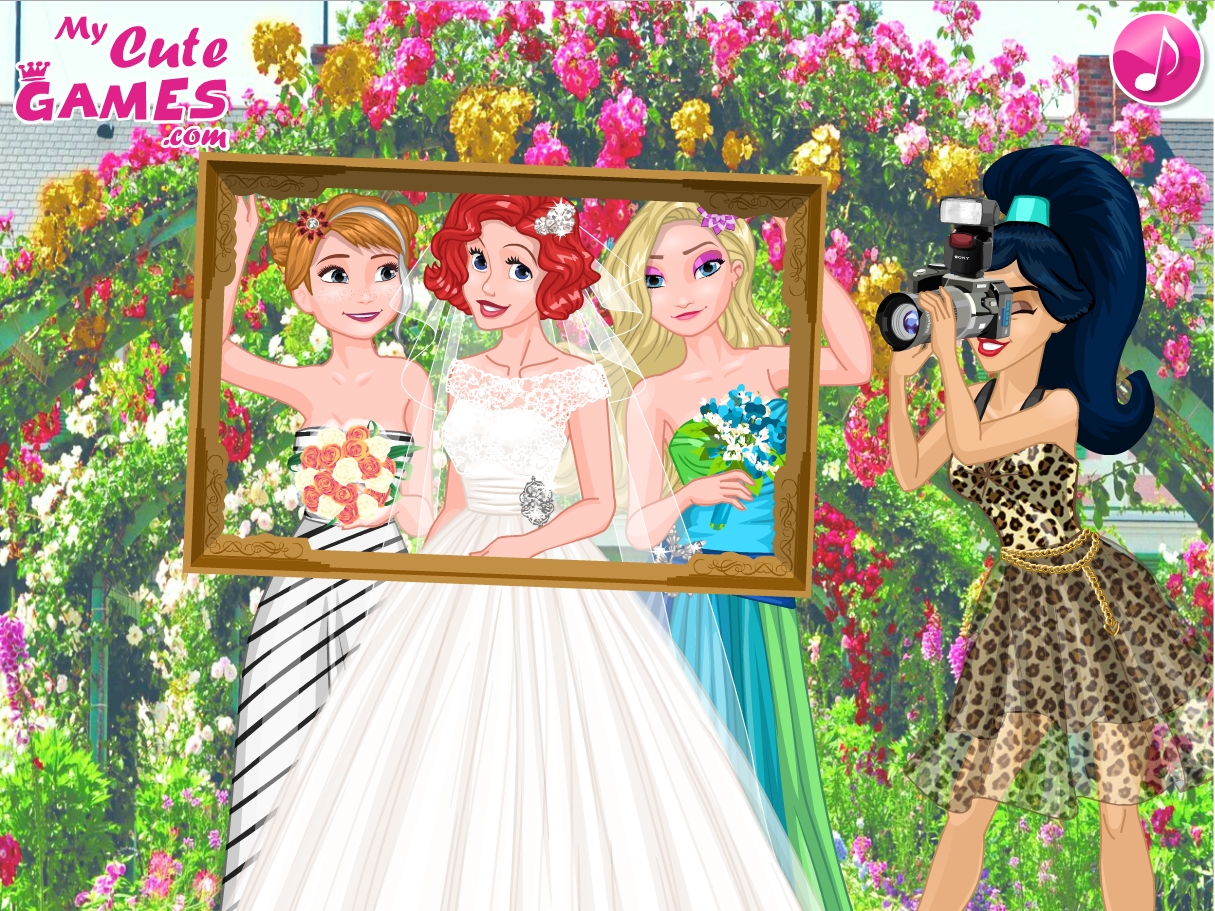 Igrica za decu Ariel`s Wedding Photoshoot