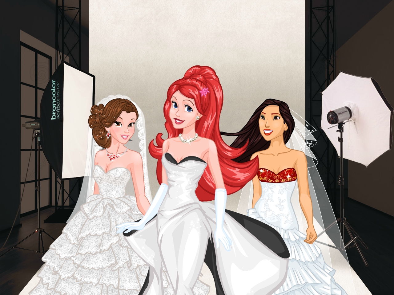 Online igrica Princess Wedding Fashion Week free for kids