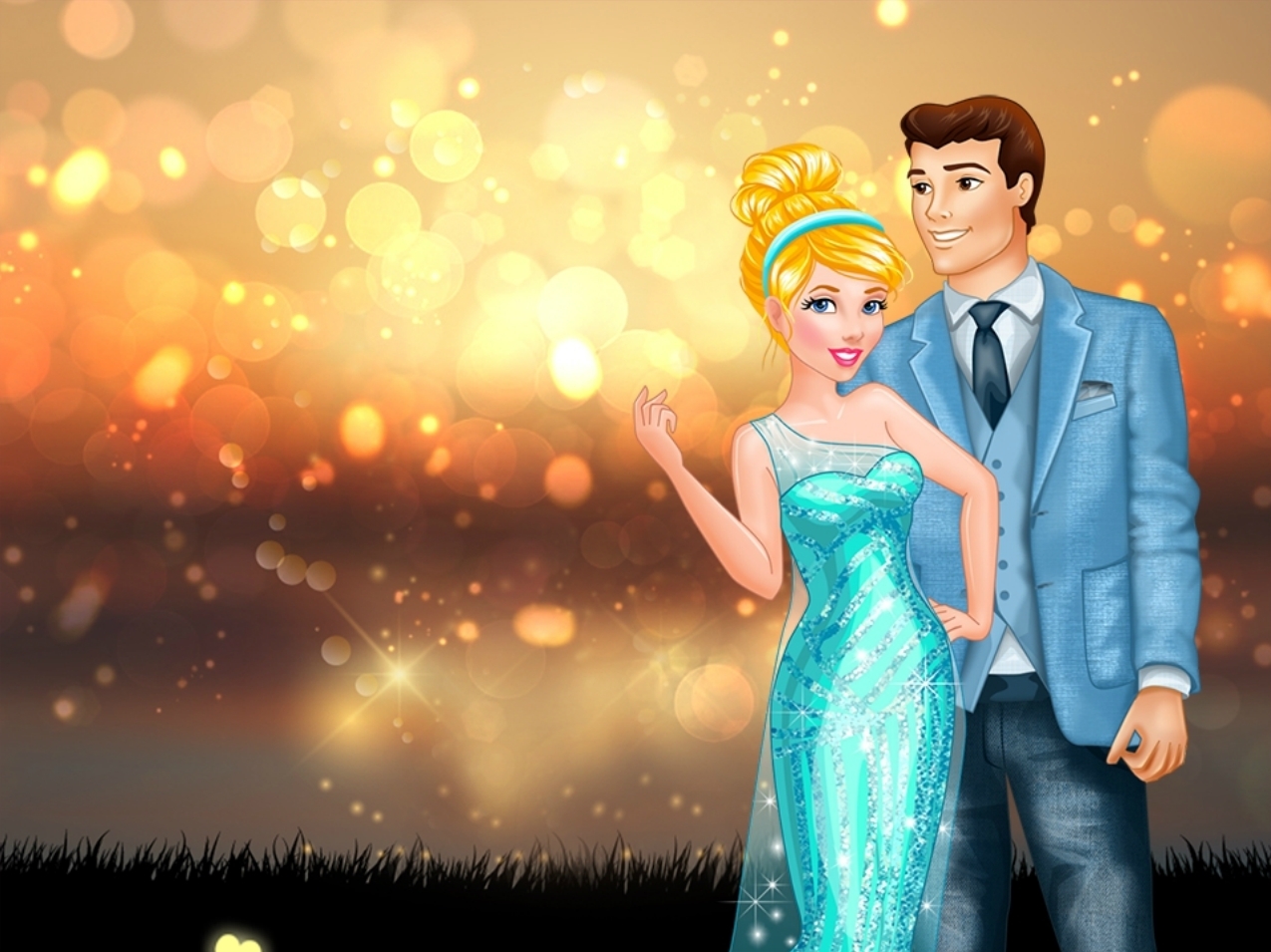 Online igrica Princess Couples Compatibility