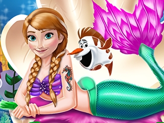 Anna Mermaid Princess - My Cute Games
