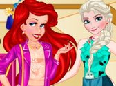 Ariel and Elsa Disney Princesses