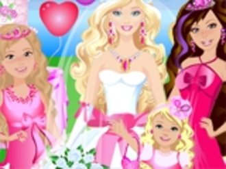 barbie and sisters wedding dress up games