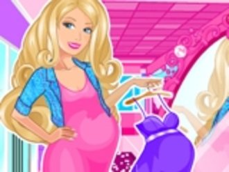 barbie pregnant games