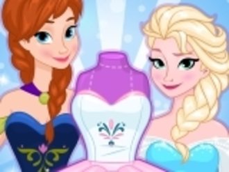 Design Your Frozen Wedding Dress My Cute Games