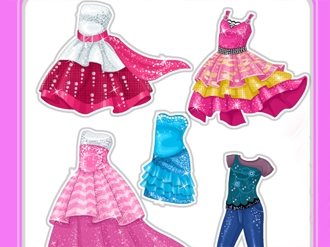 baby barbie dress up games