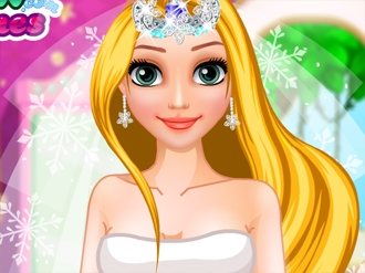 Rapunzel Wedding Hair Design My Cute Games