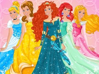 barbie disney princess games