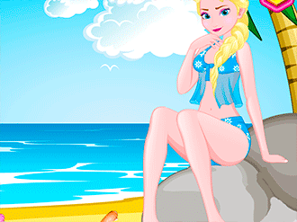 Elsa Mermaid Transformation - My Cute Games