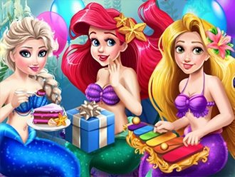 Princess Mermaid Birthday Party